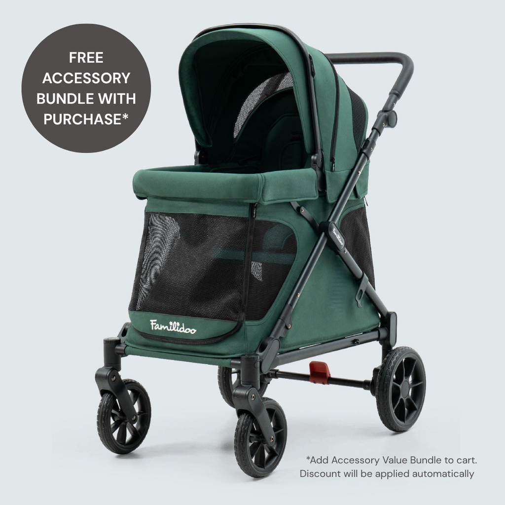 Q1 2.0 Wagon Stroller | Emerald Green
